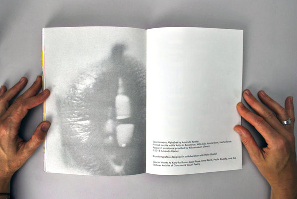 Spontaneous Alphabet by Amanda Keeley