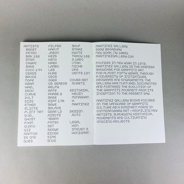 Graffiti 101 by Kevin Monaghan and Hugo Martinez