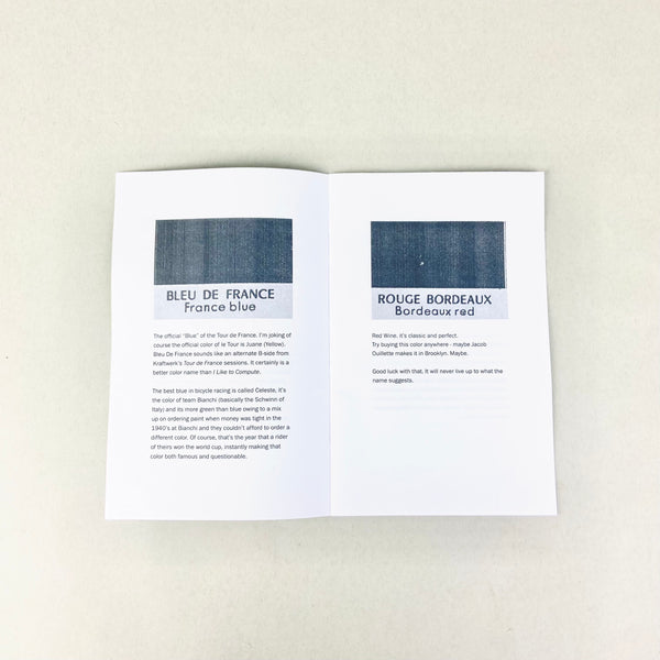 A History of Particular Colors by Matthew Langley