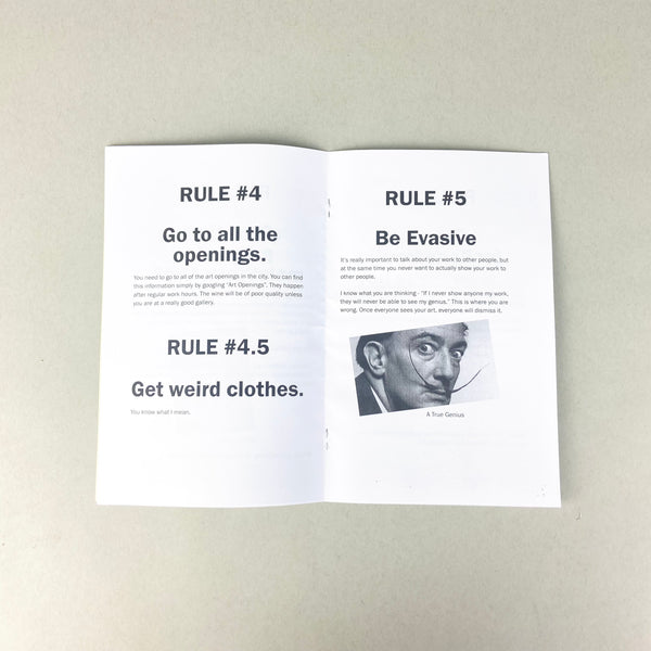 How to be An Artist by Matthew Langley