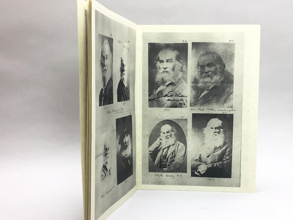 100 Whitman Photographs compiled by Henry S. Saunders