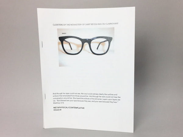 METAPHYSICAL/CONTEMPLATIVE Issue #1: Cloisters of the monastery of Saint Beyssa Buil Du Clairvoyant