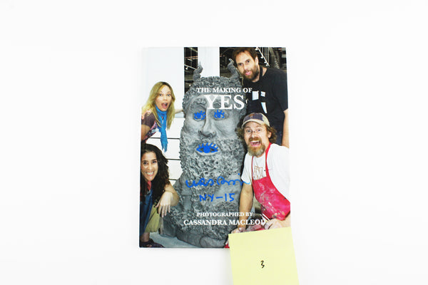 The Making of YES by Urs Fischer, with photographs by Cassandra Macleod