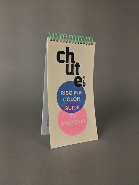 The Chute Riso Ink Color Guide to Bacteria by Awkward Ladies Club