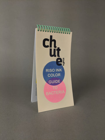 The Chute Riso Ink Color Guide to Bacteria by Awkward Ladies Club