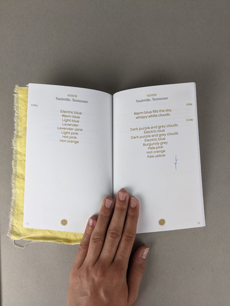 Light Journal by Francesca Capone