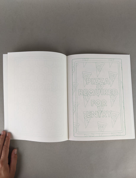 Signs For Your Bedroom Door, Coloring Book, by Paul Shortt