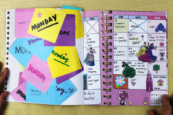 My Private Doodle Diary & Sticker Book by Angelica Londono interior 1
