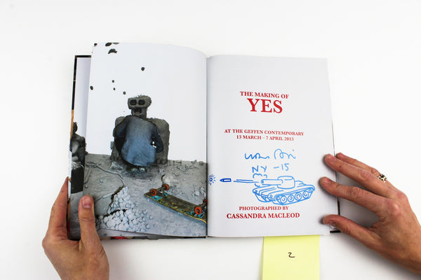 The Making of YES by Urs Fischer, with photographs by Cassandra Macleod